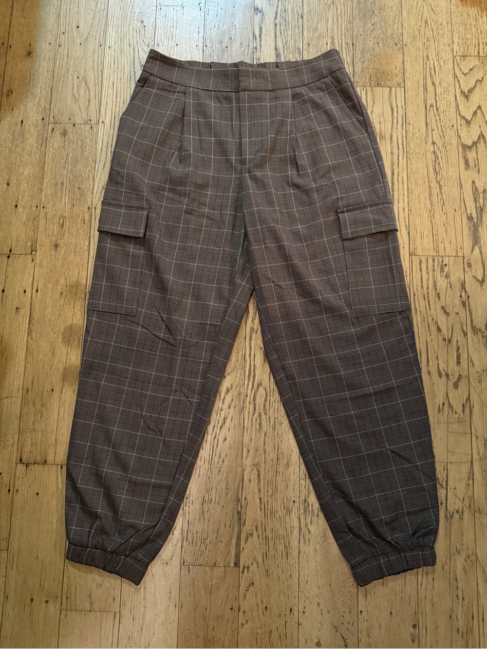 A New Day brown plaid cargo pants